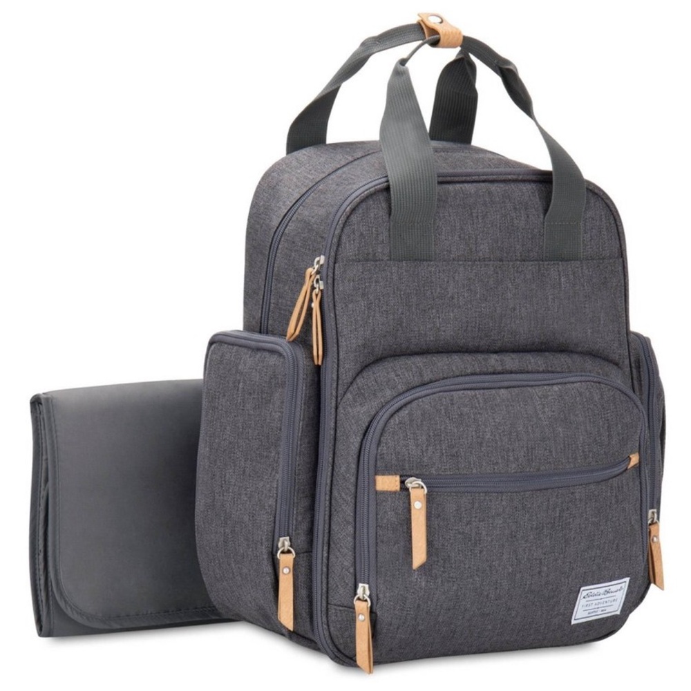 Gray Diaper Backpack - image 8